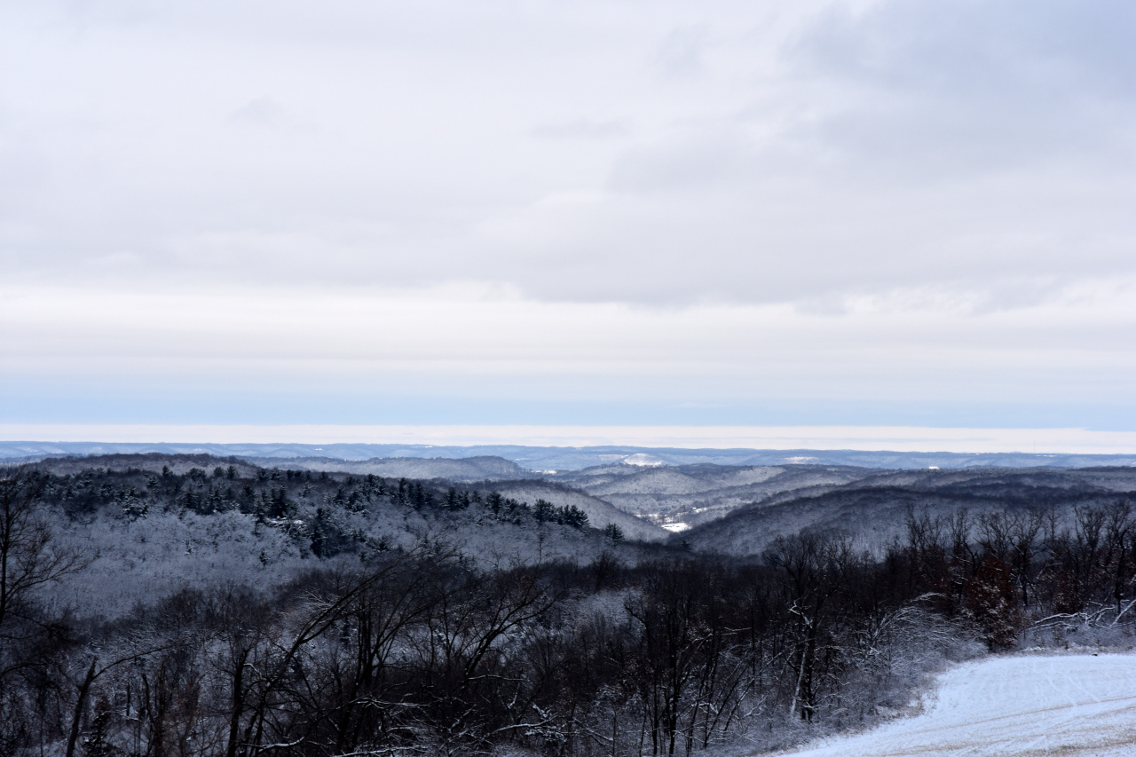 Iowa County North of Govenor Dodge State Park