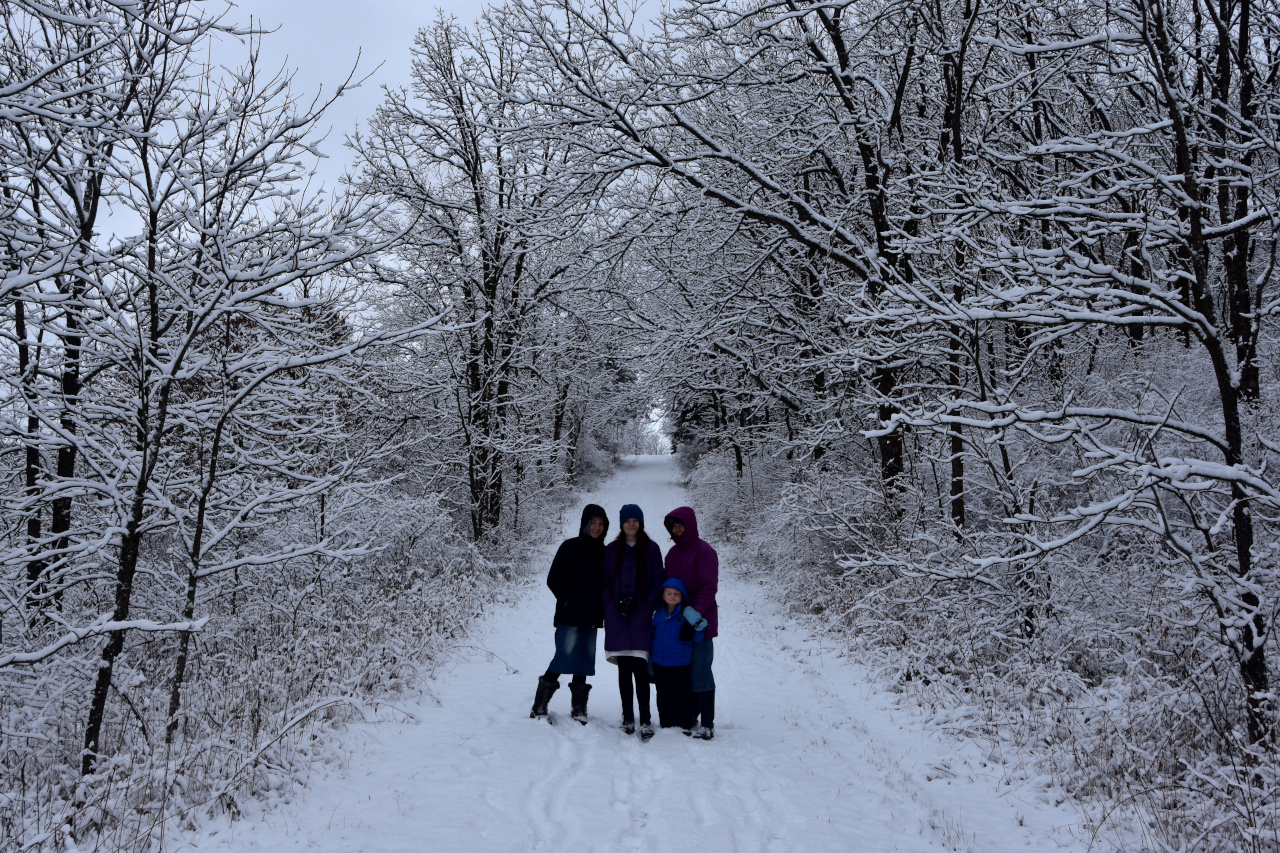 Well-bundled for a New Year's Day Walk
