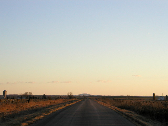 The View Towards Platteville Mound